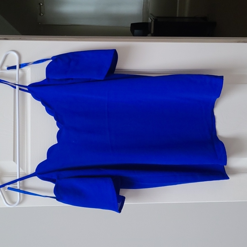 Nwt blue cold should blouse